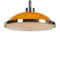 Space Age Orange Ufo Pendant Lamp, 1970s 3