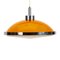 Space Age Orange Ufo Pendant Lamp, 1970s 1