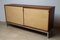 Vintage Sideboard in Mahogany and Raphia by Florence Knoll, 1970 38