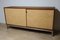 Vintage Sideboard in Mahogany and Raphia by Florence Knoll, 1970 9