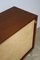 Vintage Sideboard in Mahogany and Raphia by Florence Knoll, 1970 15