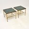 Vintage French Brass and Marble Side Tables, 1970, Set of 2 3