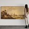 Grande paesaggio marino, 1860, Olio su tela, Immagine 3