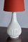 Modern Swedish Ceramic Table Lamp by Anna-Lisa Thomson for Upsala Ekeby, 1940s 4