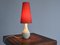 Modern Swedish Ceramic Table Lamp by Anna-Lisa Thomson for Upsala Ekeby, 1940s 6