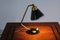 Lámpara de mesa vintage de latón y metal negro de Erik Wärnå, años 50, Imagen 6