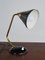 Vintage Tischlampe aus Messing & schwarzem Metall von Erik Wärnå, 1950er 4