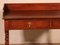 Small Writing Table with Two Drawers in Mahogany, Image 10