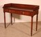 Small Writing Table with Two Drawers in Mahogany, Image 3