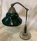 Industrial Italian Aluminum and Bakelite Table Lamp from Lariolux, 1930s 3