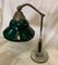 Lampe de Bureau Industrielle en Aluminium et Bakélite de Lariolux, Italie, 1930s 3