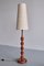 Lámpara de pie sueca de teca de Möllers Armatur, años 50, Imagen 3