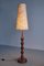 Lámpara de pie sueca de teca de Möllers Armatur, años 50, Imagen 9