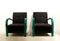 Art Deco Sessel, 1940er, 2er Set 3