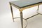 Vintage French Brass and Marble Coffee Table, 1970s 6