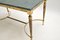 Vintage French Brass and Marble Coffee Table, 1970s 7