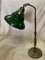 Italian Industrial Bakelite and Brass Table Lamp, 1930s 1