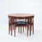 Roundette Teak Dining Set with Extendable Table & Chairs by Hans Olsen for Frem Røjle, Set of 7 2