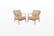 Fd144 Easy Chairs in Oak and Teak by Peter Hvidt & Orla Mølgaard-Nielsen for France & Søn / France & Daverkosen, 1950s, Set of 2, Image 10
