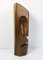 Vintage Pine Wood Stylized Abstract Face Sculpture, 1970s, Image 6