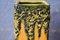 Yellow Vase with Fohr Keramik Lava Drips, 1960s 4