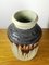 Mid-Century Beige and Brown Drip Glazed Ceramic Vase, 1970s 6