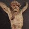 Skulptur des gekreuzigten Christus, 1720, polychromes Holz 13