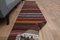 Tappeto Kilim Runner vintage, Turchia, anni '60, Immagine 2