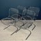 Radiofreccia Dining Chairs attributed to Gastone Rinaldi for Rima Padova, Italy, 1970s, Set of 4 10