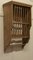 Small Wall Hanging Pine Plate Rack, 1960s 1