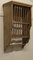 Small Wall Hanging Pine Plate Rack, 1960s 5