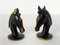 Bronze Horse Head Figurines by Hertha Baller, Austria, 1950s, Set of 2 3