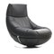 Model DS 166 Sculptural Armchair and Ottoman in Leather by Hugo de Ruiter for de Sede. Switzerland, 2006, Set of 2 2