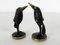 Bronze Raven Figurines by Hertha Baller, Austria, 1950s, Set of 2 1