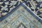 Tappeto vintage in lana blu navy, anni '60, Immagine 16