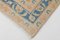 Handgefertigter Vintage Wollteppich in Pfirsichrot & Blau, 1960er 18