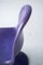 Danish Modern Violet Chairs by Verner Panton for Vitra, 1970s, Set of 5 9