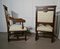 Large French Gothic Library Throne Chairs, Set of 2 3