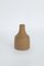 Petit Vase Mid-Century Scandinave en Grès Caramel de Collection par Gunnar Borg pour Höganäs Ceramics, 1960s 3