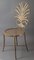 Goldener Wheat Chair von S. Salvadori, Florenz, 1960er 11