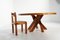 T21E Dining Table in Elm by Pierre Chapo, France, 1970s, Image 15