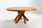 T21E Dining Table in Elm by Pierre Chapo, France, 1970s 1