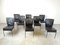 Vintage Leather Dining Chairs, 1980s, Set of 8, Image 7