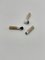 Faux Mégots de Cigarette en Marbre de Carrare, Italie, 1950s, Set de 3 2