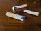 Fake Carrara Marble Cigarette Butts, Italy, 1950s, Set of 3 4