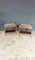 Radica Nightstands with Glass Tops from La Permanente Mobili Cantù, Italy, 1950s, Set of 2 7