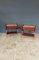 Radica Nightstands with Glass Tops from La Permanente Mobili Cantù, Italy, 1950s, Set of 2, Image 2
