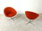 Orange Swivel Chairs from Benjo, 1990s, Set of 8, Image 7
