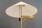 Art Deco Adjustable Swivel Floor Lamp with Fabric Shade, Vienna, 1920s 8