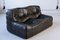 Vintage Black Leather Kashima Living Room Set by Michel Ducaroy for Ligne Roset, 1976, Set of 3, Image 23